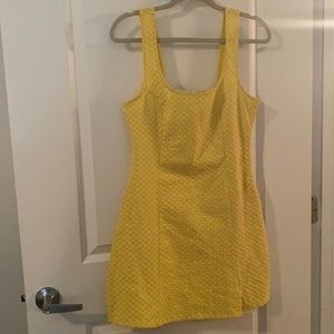 Urban Outfitters Yellow Mini Dress